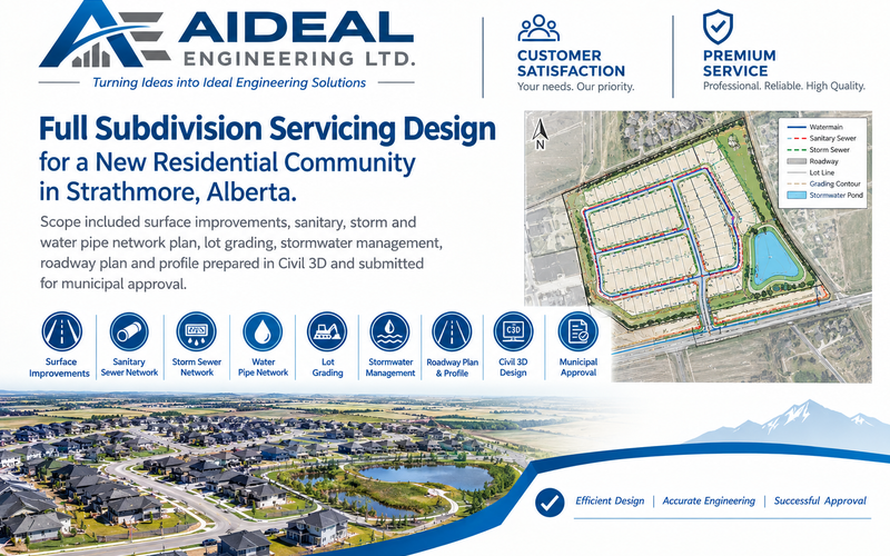 Strathmore Residential Subdivision